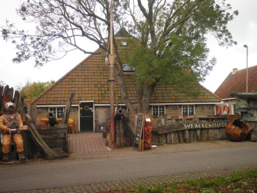 Wrakkenmuseum in Formerum op Terschelling.